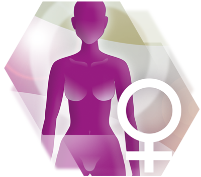 grafic of a women