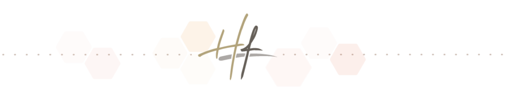 Separation line HF initials