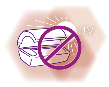 Icon UV-Strahlen vermeiden