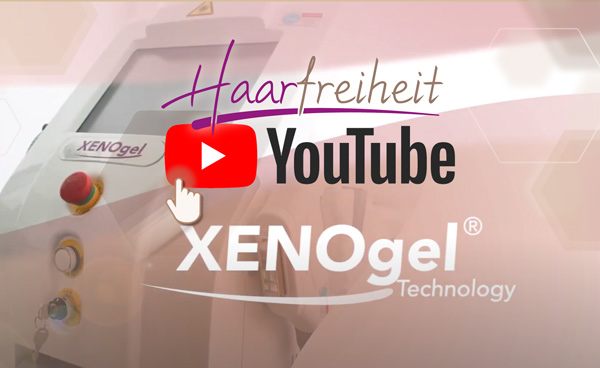 Youtube Link XENOgel Technology - dauerhafte Haarentfernung - Infovideo