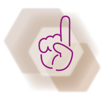 Icon index finger